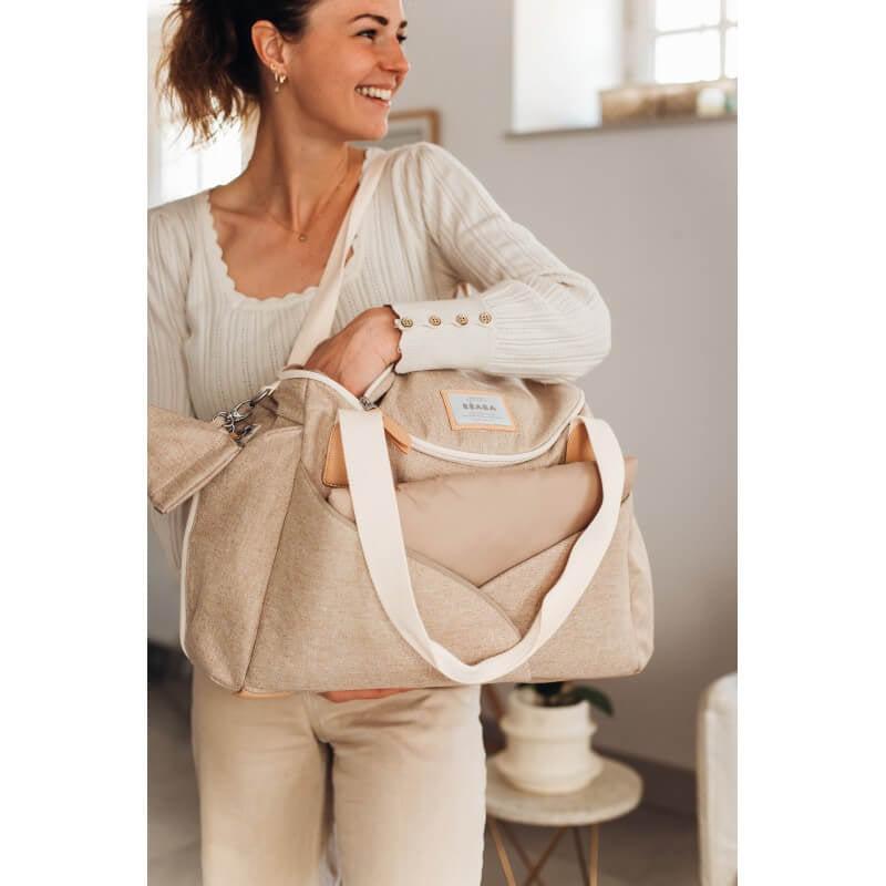 Béaba Sydney II Diaper Bag – Grey Beige